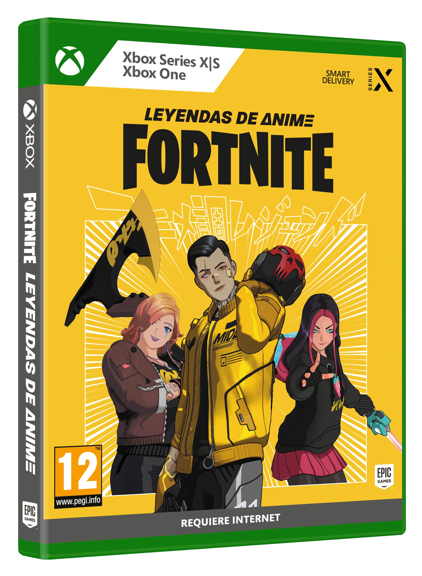 Fortnite - Leyendas De Anime XBOX - SERIES X PAL ESP - Nuevo Fortnite - Leyendas De Anime XBOX - SERIES X PAL ESP - Nuevo